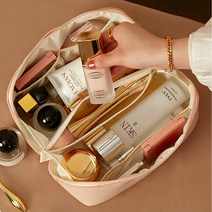 [사은품증정] 메이크업 파우치 화장품 파우치 직사각 넉넉한 공간