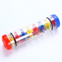 악기 타악기 놀이악기 1 pc rainbow hourglass rainmaker 비 스틱 뮤지컬 장난감 빗방울 소리 플라스틱 학습 교육 장난감 악기, a