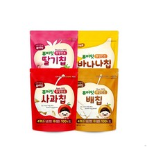 내이브로 동결건조 과일칩 4종세트, 배 4개