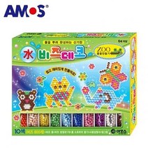 아모스 비즈데코 동물만들기.10색 종이접기 LED촛불