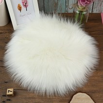 단모 스웨덴 미니 침대밑 방바닥 대형 원형 곰돌이 스마일 러그 카페트 30cm 부드러운