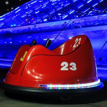 가정용범퍼카 키즈범퍼카 범버카 실내 아이 타는 자동차 장난감, 아이보리+싱글콘+리모컨+컬러램프