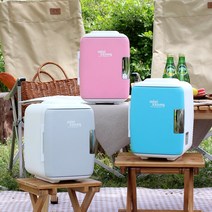 미니짱 4리터 움직이는 카페 차량용냉온장고 12V 가정 차량 겸용 핑크 블루 그레이 mz-04, mz-04 그레이