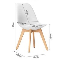 게임용의자 높이 조절 책상의자 게임방 추천 체어 가성비 허리안아픈 사무용 회전 컴의자, 화이트[원목다리 회전 불가], 손잡이가 없다, 강철 발