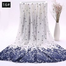 32평 33평 40평 24평 거실 커튼 나비주름 쉬폰커튼 꽃 프린트 쉬폰 거즈 우아한 드레스 패브릭 tecido for camisole dress upholstery shirt