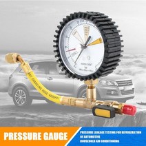 공기압게이지 에어 타이어 tpms 공기 조절 질소 압력 게이지 레귤레이터 r134a r22 r407c r410a for pressure test instrument tools, 없음