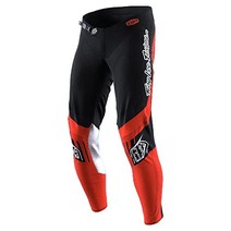 Troy Lee Designs Offroad Motocross 더트 바이크 ATV 오토바이 파워스포츠 레이싱 팬츠 남자 남성용 GP 아스트로 레드/블랙, 30 Regular, Icon Black/Orange