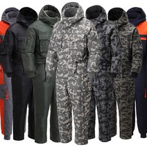 샤인힐즈 겨울 스즈끼 기모 패딩 방한복 안전복 우주복 정비복 낚시복 작업복 모음, KSS9026_블랙