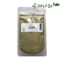 수제나라 자연의숲 녹차분말 녹차가루 천연분말, 녹차분말 100g