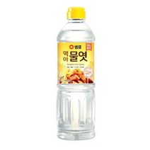 샘표 맛집 집반찬 맥아물엿 1.2kg 자취 팬트리, 1개
