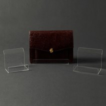 아크릴 가방 진열대 투명 핸드백 정리대 보관 거치대 상품 받침대, 2단 4422