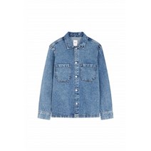GAP Adults 갭 남성 22년 FALL 투 포켓 데님 오버셔츠 659849