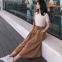 대대 데이트 휴양지 옷 여름 해외여행 팬츠 바캉스룩 패션 캐주얼데일리 와이드 밴딩 비치웨어쇼핑몰 반팔 봄나들이복장 휴가원피스 바지