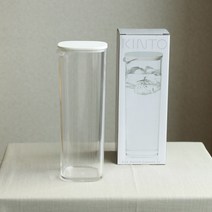 킨토 OVA 워터카라페 1L 깨지지않는 유리 투명 손잡이 보틀 세척이 편리한 냉장고 물병