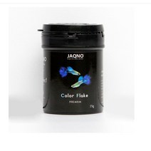 자크노 칼라 후레이크 소형 열대어 구피 사료, 25g, 1개