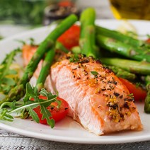 [강 선장] 치즈갈릭 연어스테이크 300g