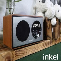 인켈 미니오디오 무선블루투스 FM라디오 USB AUX-T6