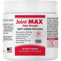 조인트맥스 트리플 스트렝스 도그 서플리먼트 30카운트