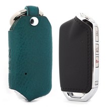 페레노 기아 k9 모하비 더마스터 스팅어 스마트키 가죽케이스 PK11, 미네르바복스 블루