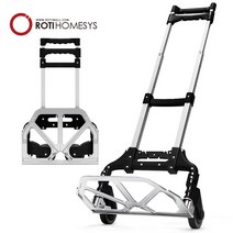 로티홈 슬림 핸드카트 블랙, 1개