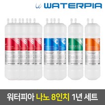 [99_2]_워터피아 나노케어필터 세트 [8인치], 01_2_08인치_한방향_나노필터_1년세트