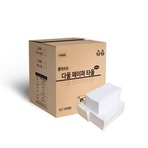 유일실업 다울 페이퍼타올 2겹 2000매, 1박스
