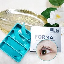 이태리 인레이 포마 롯드 (4쌍) / 둥근L컬 속눈썹 펌 고급롯드 롯뜨 (아이패치10장 포함)