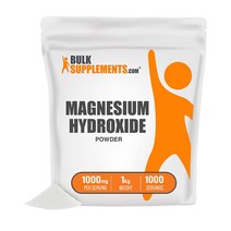벌크서플 Magnesium Hydroxide 수산화 마그네슘 파우더 1kg, 수산화 마그네슘 파우더 1kg 1개