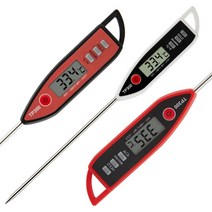 PGM*^몰디지털 온도계 표준 탐침 TP-300+ 요리 조리용 디지탈 전자 탐형 측정 요리용^^췤pgm, ^^옵션*^TP-300+ 레드