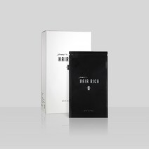 헤어리치 용기 + 리필팩 (16g) 사은품, 4개, 흑갈색