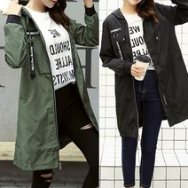 여성 야상 자켓 집업 후드 점퍼 캐주얼 항공점퍼