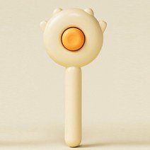 엠에이치와이 반려동물 고양이 원터치 털 제거기, 옐로우