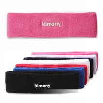KIMONY 국내생산 손목/헤드밴드 짧은손목 2개세트 롱손목 1개 헤어밴드 1개 EX 드라이손목밴드 3개 세트, 헤어밴드(1p), 연보라