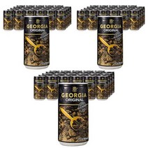 조지아 오리지널 커피음료, 60개, 190ml