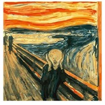 해피페인팅 DIY 명화 그리기 40 x 50 cm, 31 - 에드바르트 뭉크의 절규