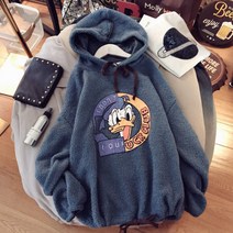 L.ONLINESHOP메이리앤 도날드 후리스 후드 후드티 후드집업 후드코트 힙합패션