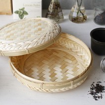 [바보사랑] 대나무 원형 보이차통 -annahouse, 상세 설명 참조, 상세 설명 참조