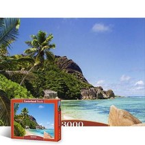 캐스토랜드 3000조각 직소퍼즐 - 세이셸 해변 (미니퍼즐)(유액없음)(캐스토랜드), 상세페이지 참조