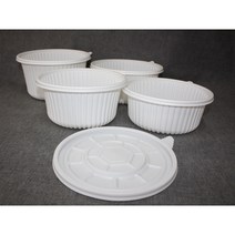 GS팩 감자탕용기 4호 1Box 200ea (뚜껑포함)