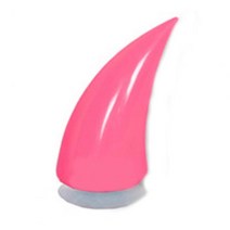 오토바이 헬멧 뿔 악마 모토 크로스 풀 페이스 오프로드 장식 모터사이클 액세서리, 01 Light Pink