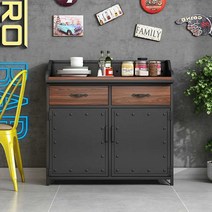 카페 반납대 퇴식대 주방 수거함 음료 재활용 셀프바, 레드길이 100x폭 40x높이 90cm