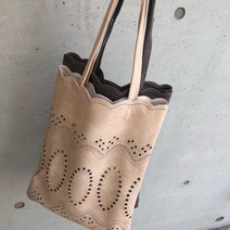 본베어마켓 펀칭 레이스 여름 에코 데일리 숄더백 보조가방