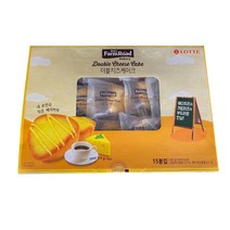 코스트코 롯데 더블 치즈 케이크 24g×15, 24g