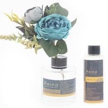 아도라하우스 레이나퍼퓸 장미와동백 블랙 플라워디퓨저 150mlx2, 라벤다 코튼블로솜