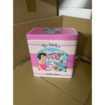 빈티지 틴케이스 커피 캡슐 티백 봉지커피 간식 보관, B