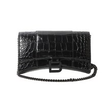 BALENCIAGA [빈티지] 발렌시아가 656050 크로커다일 래더 아워글라..