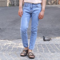바젤 국내생산 핏좋은 뉴욕스타일 테이퍼드진