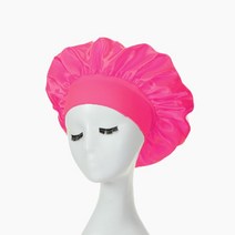 펫드라이룸 반려동물 반려견 드라이기 살롱 실크 보닛 여성 와이드 brimmed 수면 샤워 캡 목욕 타올 헤어 드라이 빠른 탄성 케어 헤드 랩 모자, [08] Rose Red