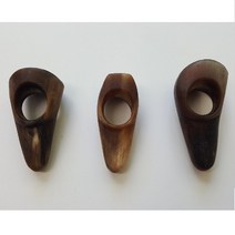 숫깍지 소뿔 한우 뿔 숫각지 수각지 깍지 국궁 국산 궁시백화점, 암갈색