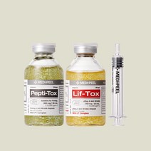 특허성분으로 피부 단백질 사이사이를 끌어올려 눈가 팔자 이마 입가 목주름까지 케어하는 리프팅 앰플 2종셋